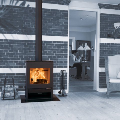 Old wood stove from the 90s