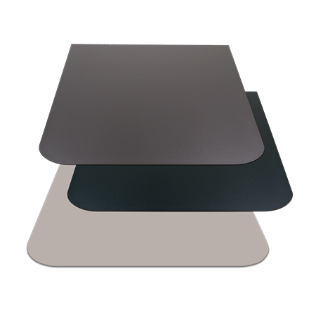 Collage of floorboards for a wood-burning stove or fireplace