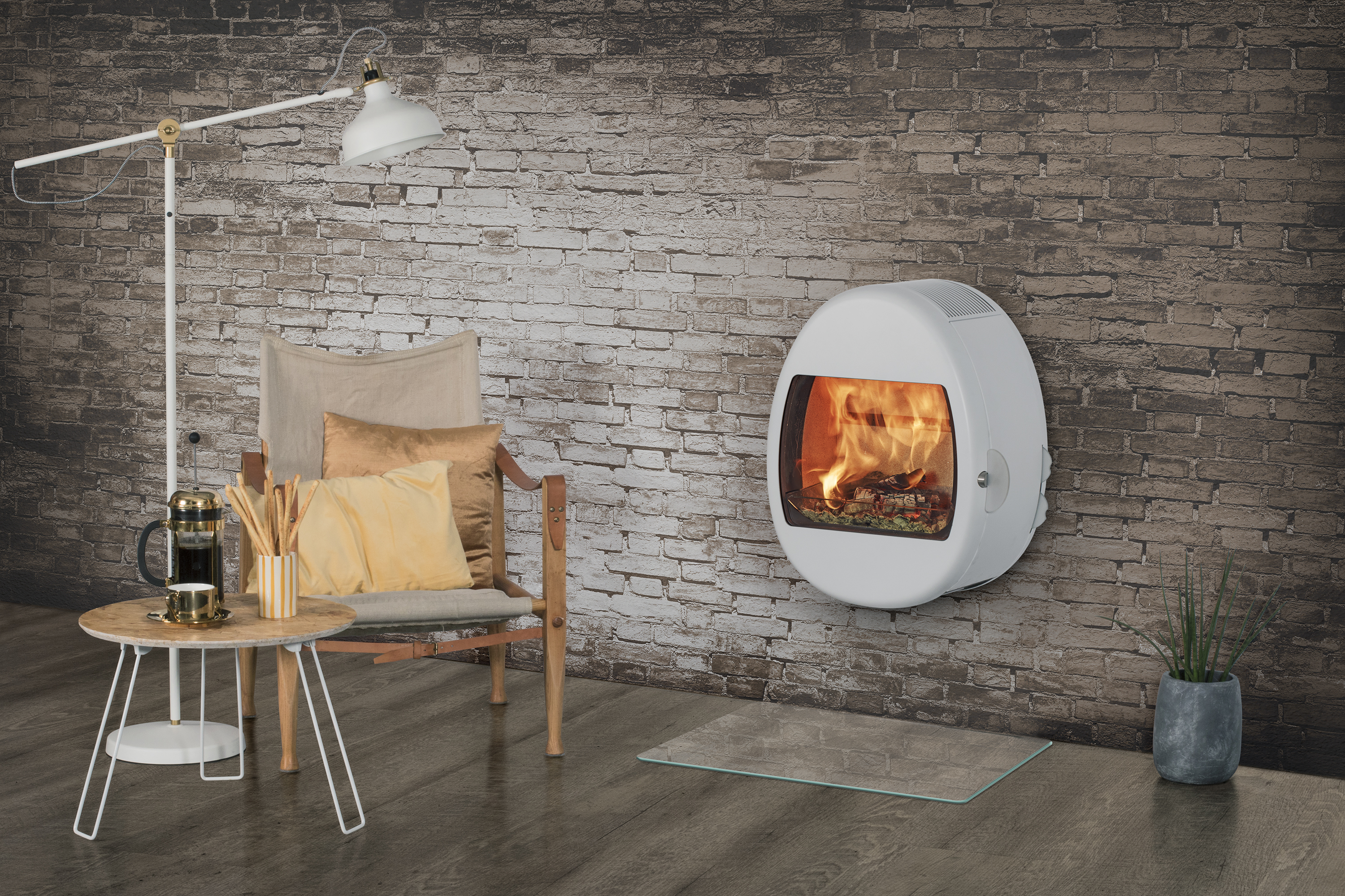 SCAN 66-1 WALL | Wood stoves